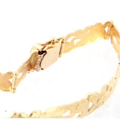 画像7: 14ホワイトゴールド・ハワイアンジュエリーブレスレットの金具修理