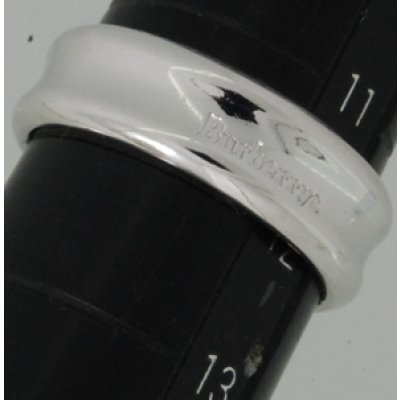 画像6: 18WG（ホワイトゴールド）バーバリーリングのサイズ直し