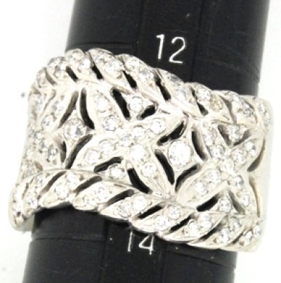 画像2: Pt900ダイヤモンドファッションリング（指輪）のサイズ直し