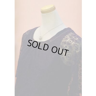 画像4: バラペンダントネックレスK18ホワイトゴールド