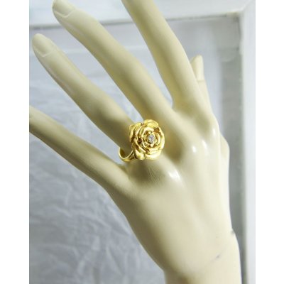 画像7: SV925/CZ　ローズリング