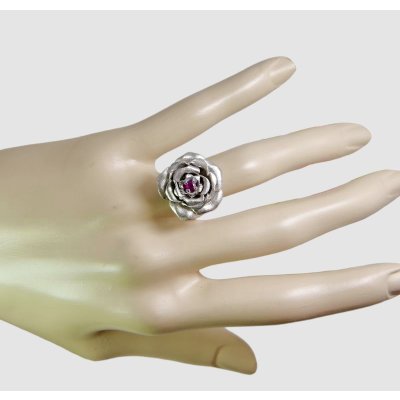 画像8: SV925/ルビー ローズリング