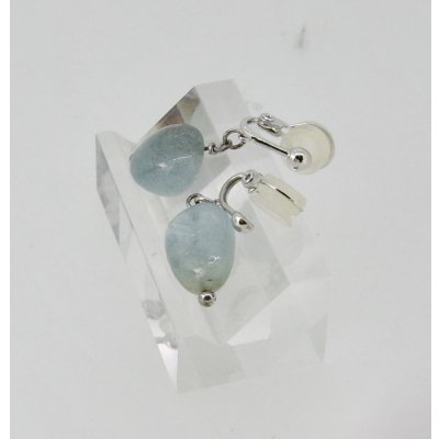 画像8: アクアマリンタンブル　イヤリング