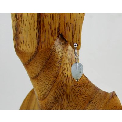 画像4: アクアマリンタンブル　イヤリング