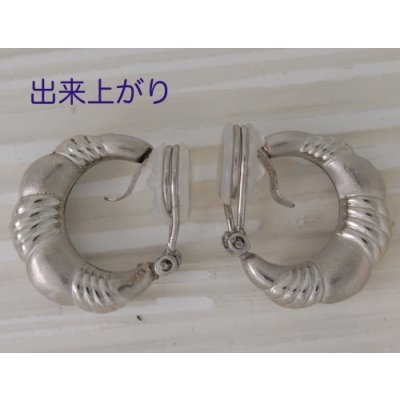 画像1: プラチナ（Pt900）のピアス修理