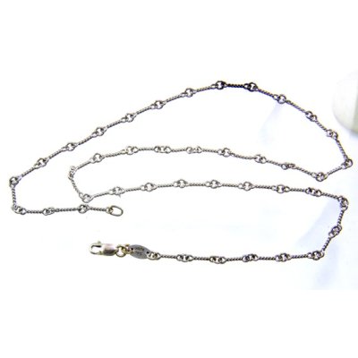 画像1: クロムハーツ750WGツイストネックレスのバネ交換例