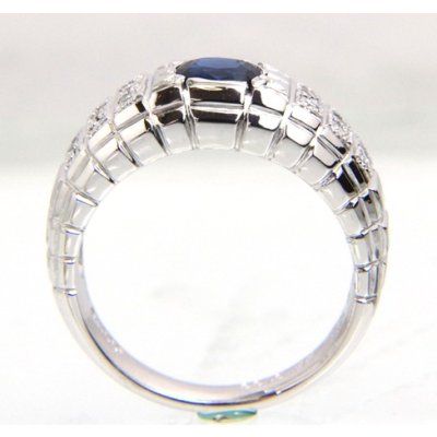 画像5: Pt900サファイア・ダイヤ入りリングのカスタムメイド