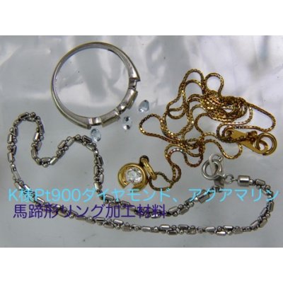 画像6: プラチナ馬蹄形リング制作