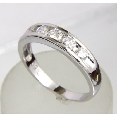 画像3: Pt900ダイヤモンド一文字リングのクリーニング、新品仕上げ例