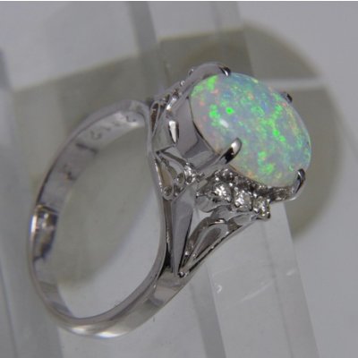 画像3: Pt900オパールリングのサイズ直し例