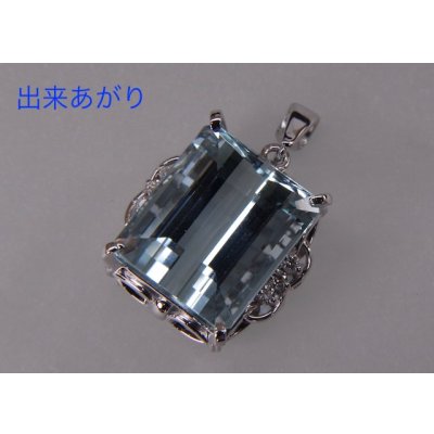 画像9: 【リフォーム例】アクアマリンリング→Ptペンダント製作