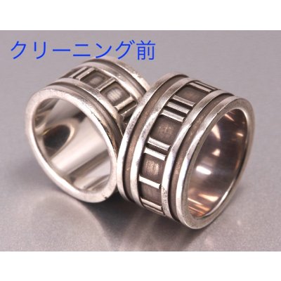 画像4: ティファニー アトラスリング・ワイド・スターリングシルバーのクリーニング・新品仕上げ