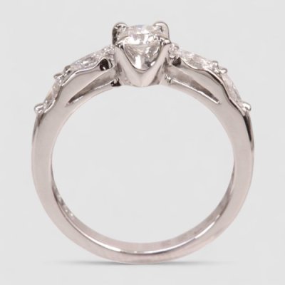 画像5: 【オーダー制作例】お母様のダイヤリング2本をリフォームした婚約指輪