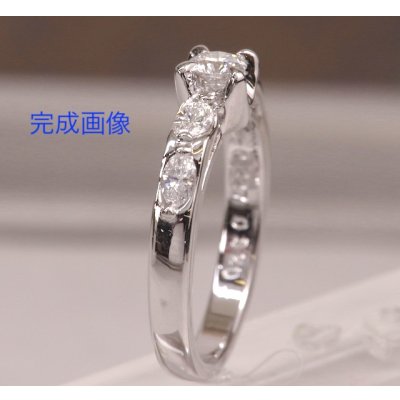 画像4: 【オーダー・リフォーム】お母様のPtダイヤモンドリング→エンゲージリング