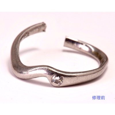 画像6: 外れなくなった指輪をリングカッターでカットしてサイズ直し