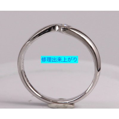 画像3: 外れなくなった指輪をリングカッターでカットしてサイズ直し