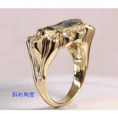 画像4: 【オーダー制作例】ボルダーオパールリング