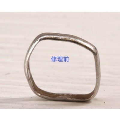 画像7: プラチナリングの変形直し