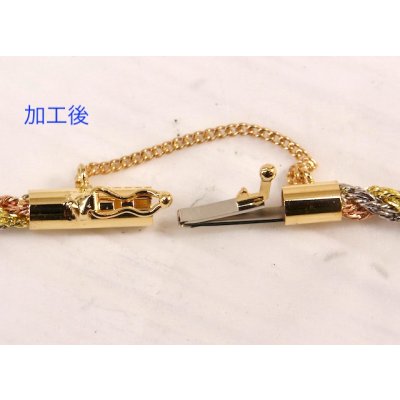 画像4: ★スリーカラーブレスレットの修理★