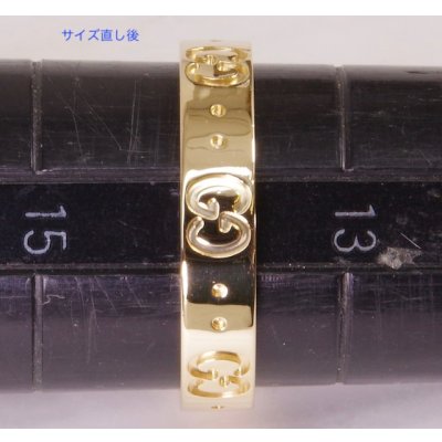 画像5: グッチアイコンリングのサイズ直し
