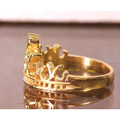 画像7: K18ティアラリング制作