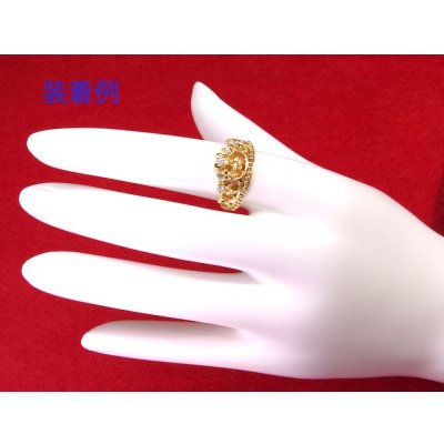 画像5: K18ティアラリング制作