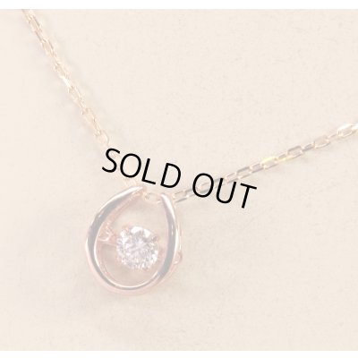 画像9: K18PGダンシングダイヤモンドペンダントネックレス