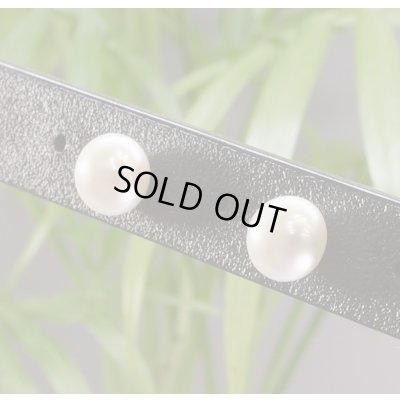 画像9: チタン淡水パールピアス