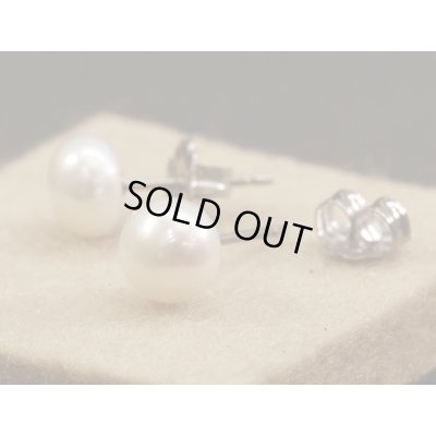 画像3: チタン淡水パールピアス