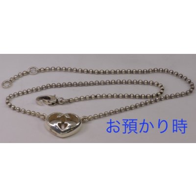 画像3: 【修理例】GUCCI(グッチ)Gハートペンダントネックレスのバネ交換