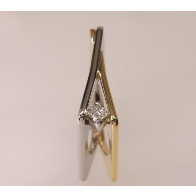 画像6: 【オーダー】Pt900/K18角ダイアモンドメンズライクリング