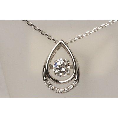 画像9: 【ソーティング付】Pt ダイヤモンドペンダントネックレス