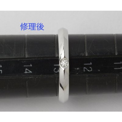 画像3: 外れなくなったプラチナ結婚指輪の修理