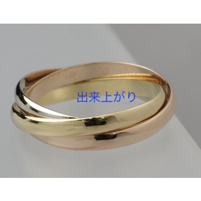 画像2: カルティエ・トリニティリングのサイズ直し