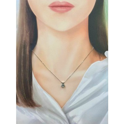 画像12: プラチナ・ダイアモンドペンダント・ネックレス