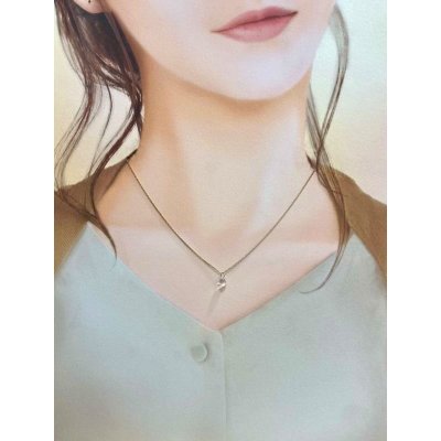 画像4: K10ネックレス　クリアクォーツペンダント