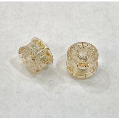 画像1: ※キャッチのみ【ペア】Kachitto キャッチ ゴールドラメ入り