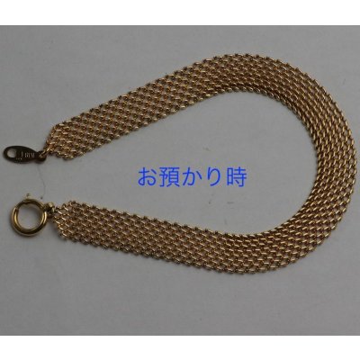 画像3: 18金のブレスレットをロジウムメッキ