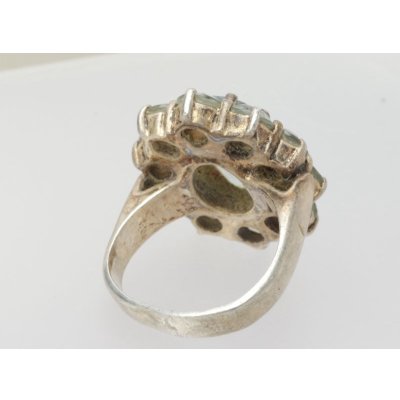 画像9: 【修理】シルバーブルー石入りリングのサイズ直し