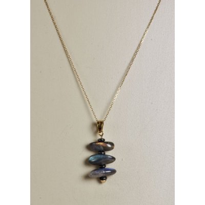 画像8: ラブラドライトデザインペンダント