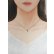 画像8: K18WG フラワーダイヤモンドペンダントネックレス02