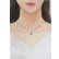 画像7: K18WG フラワーダイヤモンドペンダントネックレス01