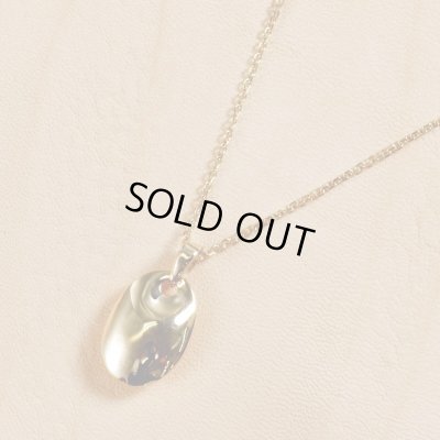 画像4: K18オーバル凹みペンダントネックレス