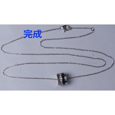 画像4: ブシュロン・キャトルブラックペンダントネックレスのバネ交換