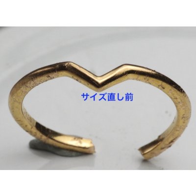 画像3: 【修理】【新品仕上げ】ティファニー（Tiffany）Vバンドリングのサイズ直し