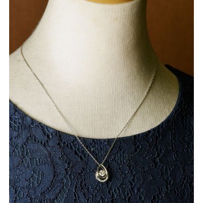 画像5: 【ソーティング付】Pt ダイヤモンドペンダントネックレス