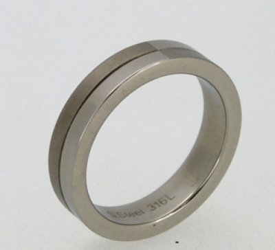 画像2: 【修理】ステンレス指輪のサイズ直し例