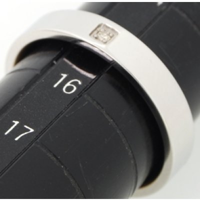 画像3: 【修理】316ステンレス(内側金メッキ)リングのサイズ直し例