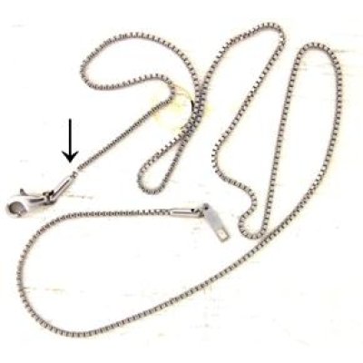 画像1: 【修理】ステンレスネックレスの修理