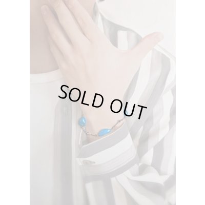 画像7: Pt900 アリゾナターコイズブレスレット